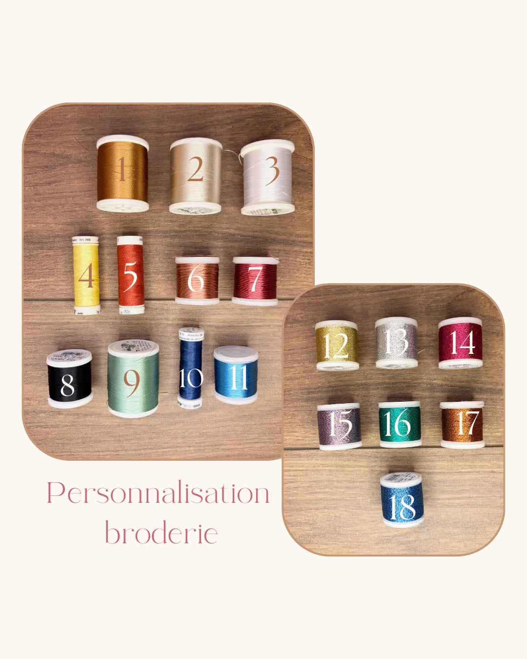 Pochette à langer bébé personnalisée