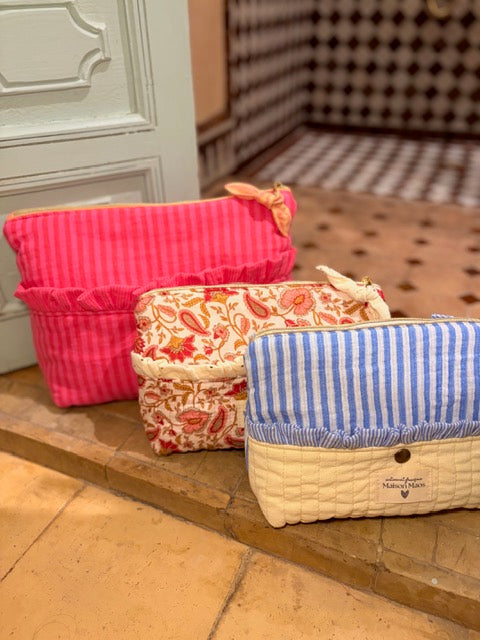 Trousse de toilette collection : "Mon soleil"- Josie