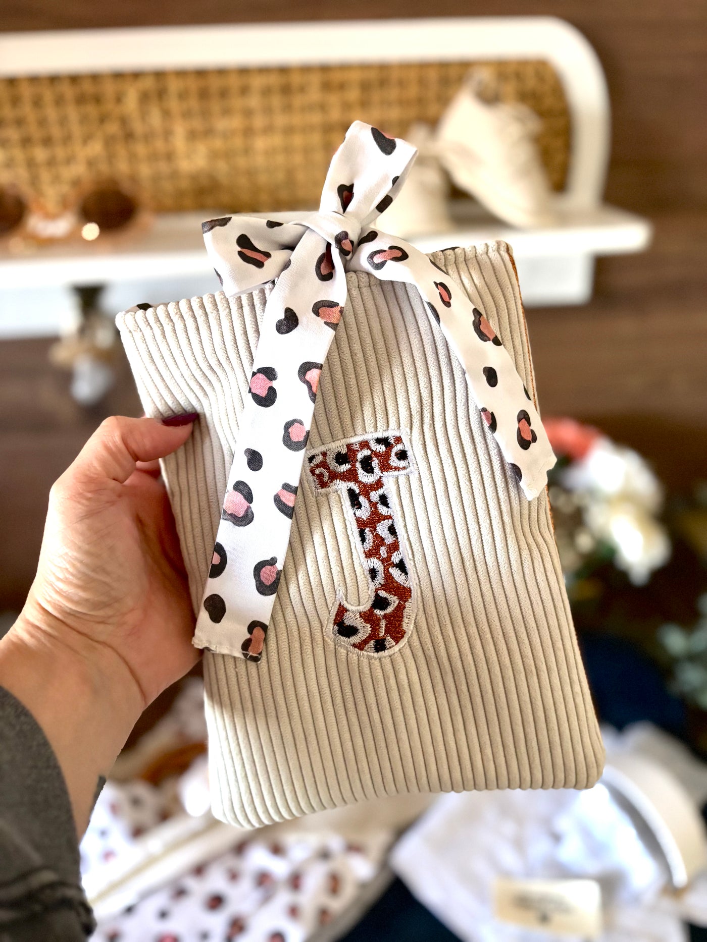 Pochette à livre à personnaliser