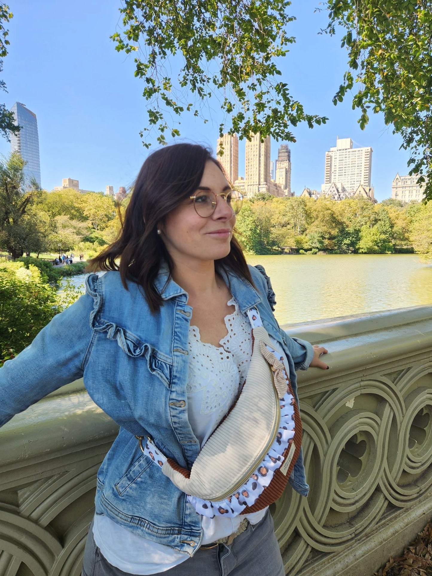 Sac Banane Wild Léo froufrou