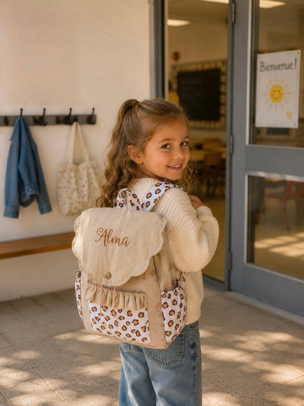 Sac à dos enfant personnalisé "grand modèle"