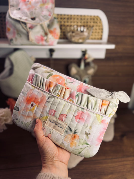Pochette matelassée plate sur-mesure