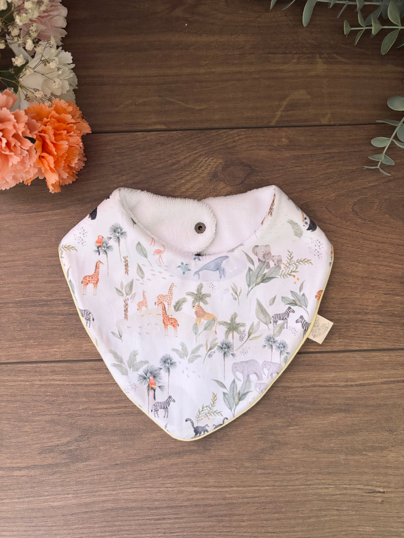 Bavoir bandana imperméable à personnaliser