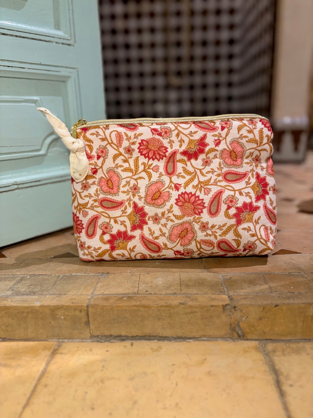 Trousse de toilette collection : "Mon soleil"- Carmen
