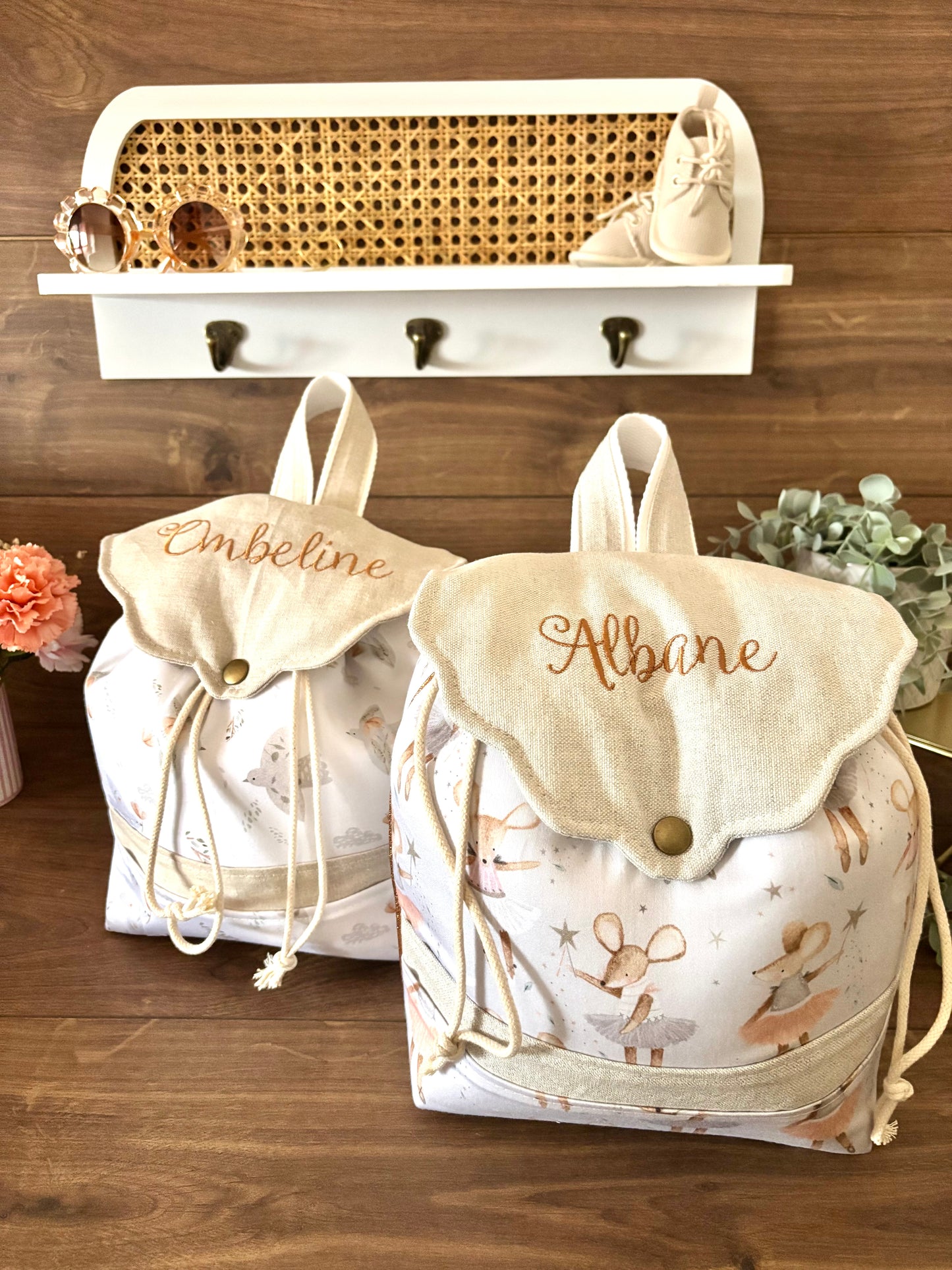 Sac a dos 0-3 ans personnalisé