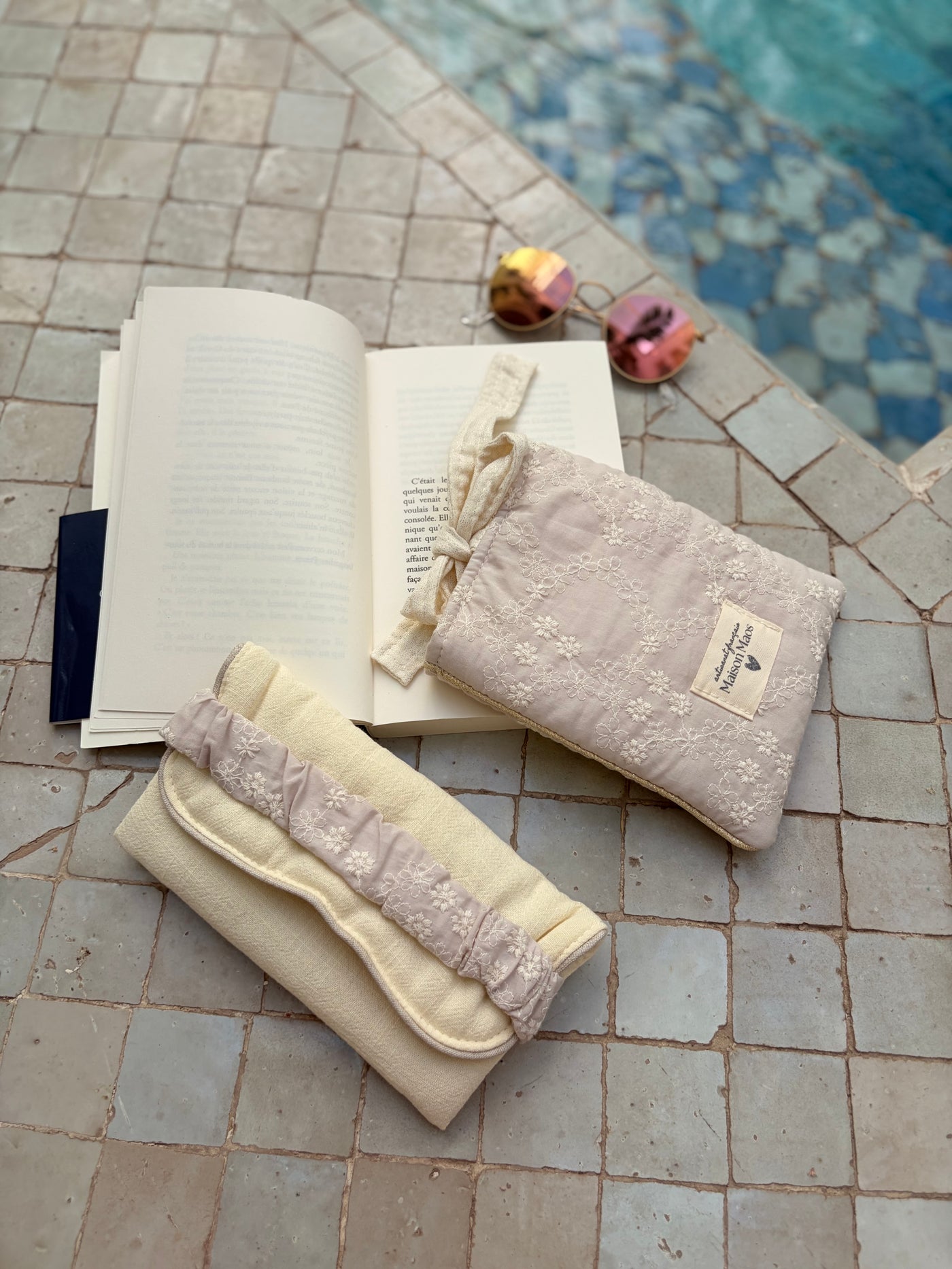 Pochette à livre : collection "Mon soleil" - Rosie