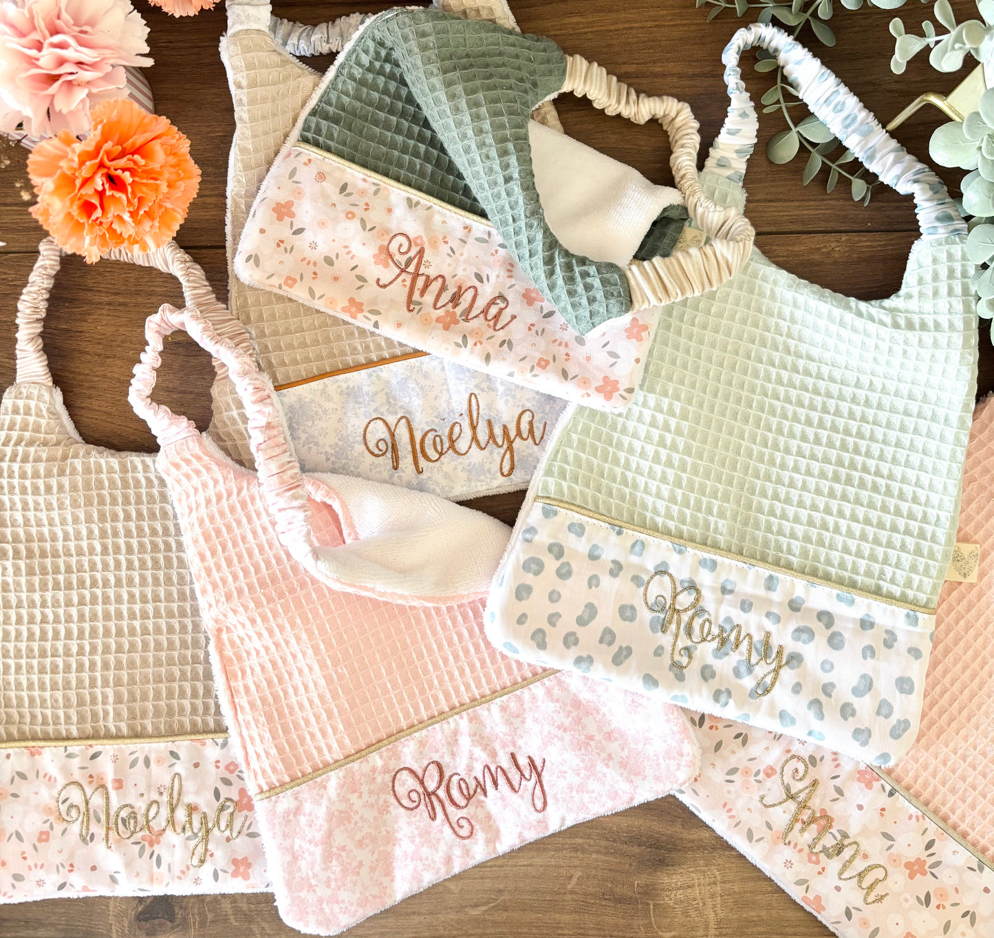 Serviette de cantine imperméable personnalisée