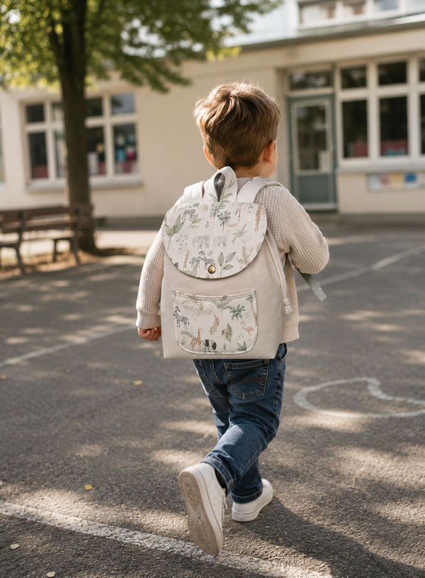 Sac à dos enfant personnalisé "petit modèle"