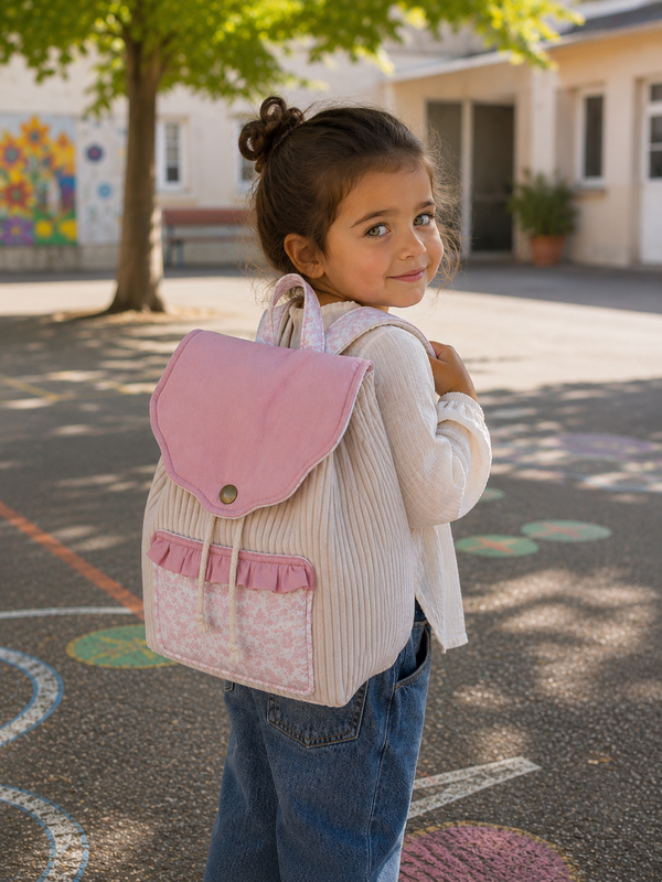 Sac à dos enfant personnalisé "petit modèle"