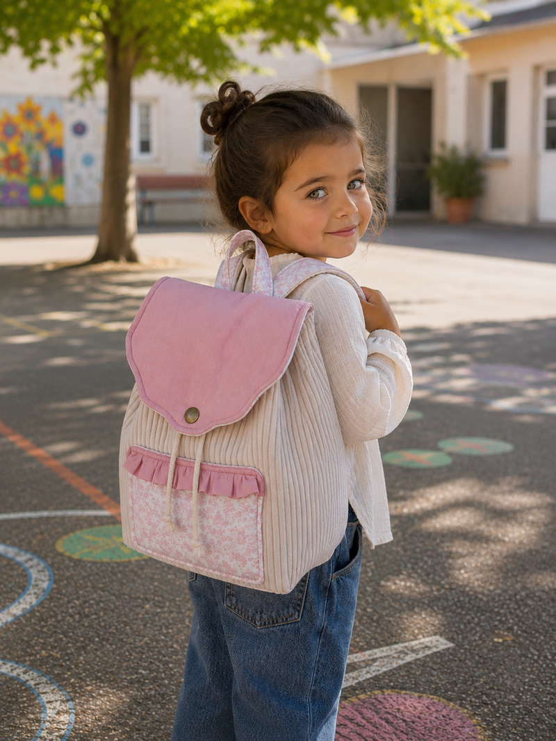 Sac à dos enfant personnalisé "petit modèle"