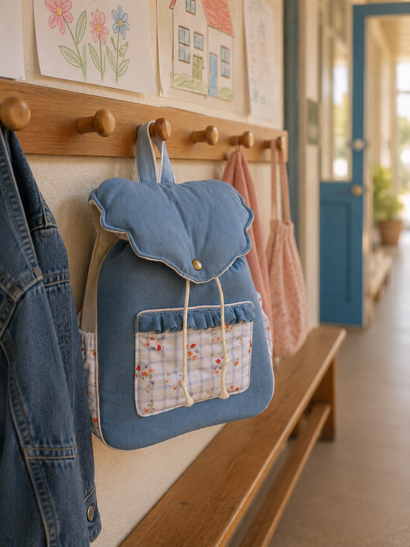 Sac à dos enfant personnalisé "grand modèle"