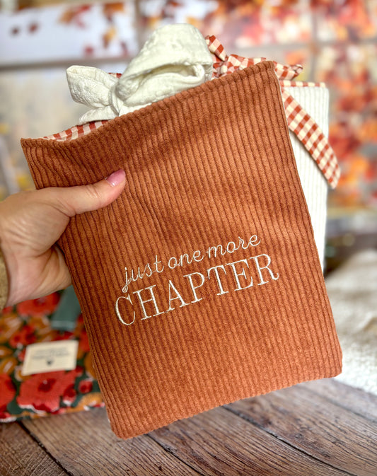 Pochette à livre Cozy sous le plaid