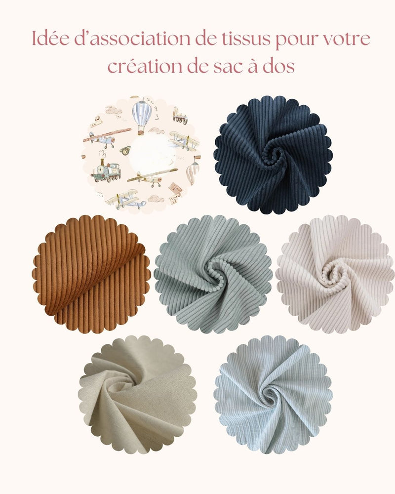 Sac à dos enfant personnalisé "grand modèle"