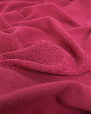 Lin coton framboise