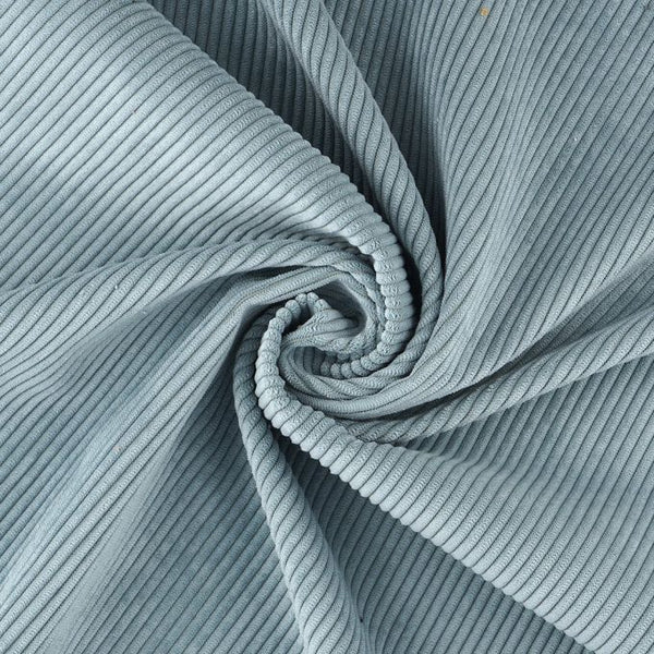 Velours bleu glacier