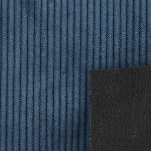 Velours bleu marine